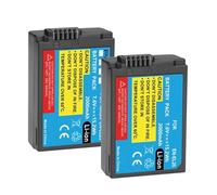 Probty 2000mAh EN EL25 EN EL25A EN-EL25a Battery，Compatible For Nikon，For Z30, Z50, Zfc Cameras(2 Pcs Battery)