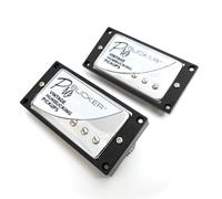 ProBucker Alnico 2 Humbucker Pickups Set for Gibson Les Paul Pickups,Neck and Bridge Pickups with 2-Conductor 2V1T Wiring Harness, Vintage Tone Upgrade(Chrome-2V1T)
