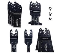 Probuilt 13Pcs Oscillating Multi Tool Blades, Universal Quick Release Saw Blades For Wood & Plastic Cutting