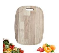 ProBytes 3 Sizes Oval Natural Bamboo Cutting, Chopping and Serving Board Set Durable Boards for Kitchen Knife-Friendly, Wooden Serving Boards for Cheese, Meat, Vegetables & Bread Food Prep, Gift Set