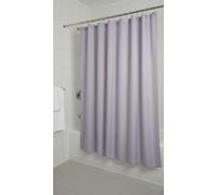 ProBytes Frosted HD-PEVA 178x183Cm Shower Curtain - 70x72 Inches, 12 Metal Designer Rail Hooks, Reinforced Eyelet Holes, Translucent, Mildew & Mold Resistant, Splashproof (Lilac ish)