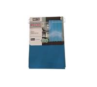 ProBytes HD PEVA Shower Bath Curtain 180x180 cm - 71x71 Inches, 12 Rail Hooks, Translucent, Mold & Mildew Resistant, Water repellent, Elegant Mix of Colours, Home Décor (Teal Blue)