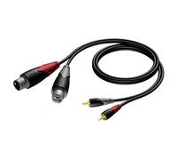 Procab CLA705 Classic 2x RCA to 2x XLR Cable, 3m