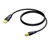 Procab CLD610 Classic Male USB-A to Male USB-B Cable, 5m