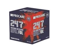 PROCARE 24/7 Professional Hair Colouring Refill Foil, Premium Silver Roll, 100mm x 450m