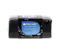 Procare Premium Disposable Towels Black Pack of 50 40cm x 80cm