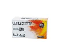 Procare Essential Extra Wide Foil (120mm x 100m) - 100m Silver Foil Roll for Hair Colouring, Highlighting & Styling. Extra Wide Highlighting Foil for Precise Tips or Full-Head Coverage.