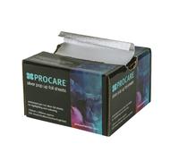 Procare Embossed Silver Hair Foil Pop Up Sheets - 500 Pre-Folded Sheets (130 x 280mm) Professional Grade Large Hair Dressing Hair Foils for Colouring, Highlights & More.
