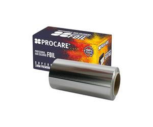 Procare Premium Super Wide Silver Foil Roll (120mm x 100m) - 100m Length Silver Hair Colour Foils for Highlights. Strong & Flexible Foil for Hair Highlights & Colouring.