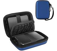 ProCase 2.5" External Hard Drive Carrying Case for 2 Drives -Navy | Fits WD Elements, My Passport, Toshiba Canvio Basics, Seagate Backup Plus Slim & Expansion, 1TB-4TB Portable Hard Drives
