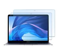 ProCase 2 Pack Anti Blue Light Screen Protector for 13 Inch MacBook Air M1 Chip/MacBook Pro 13 M1 M2 Chip, Tempered Glass Screen Film Guard for Mac Air 13 (2020-2018)/ Mac Pro 13 (2022-2016)
