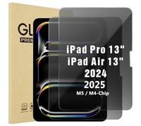 ProCase 2 Pack Privacy Screen Protector for iPad Pro 2025/2024 (M5/M4) /Air 13-Inch 2024; Anti-Spy Tempered Glass Film Guard for 2024 iPad Pro/iPad Air 13"