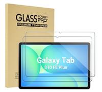ProCase 2 Pack Screen Protector for Galaxy Tab S10 FE Plus 2025 13.1", Hardness Tempered Glass Screen Film Guard for Tablet S10 FE+ SM-X620 13.1 Inch