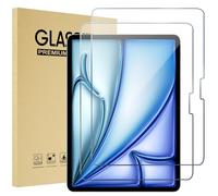 ProCase 2 Pack Screen Protector for iPad Air 11-Inch M4/M3/M2 (2026/2025/2024), Tempered Glass for iPad Air 8th/7th/6th Generation, 9H Tempered, Anti-Scratch, Case Friendly
