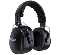 ProCase Adult Ear Defenders, 32db Noise Cancelling Headphones Autism Ear Protectors Adjustable Hearing Protection Safety Ear Muffs for Sleeping Construction Shooting Machinery Work Mowing -Black