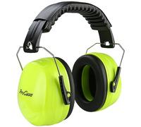 ProCase Adult Ear Defenders, 32db Noise Cancelling Headphones Autism Ear Protectors Adjustable Hearing Protection Safety Ear Muffs for Sleeping Construction Shooting Machinery Work Mowing -Neonyellow