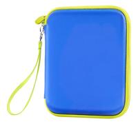 ProCase Carrying Case for Yoto Card with 80 Pockets Storage Capacity, Portable Holder Organizer for Kids Yoto Player & Mini Cards with Zipper Sleeves Binder - Blue