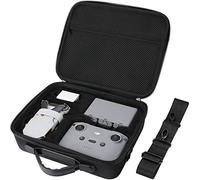 ProCase Carrying Case Storage Bag, for DJI Mini 2 / Mini 2 Fly More Combo, Shockproof Hard Shell Travel Case with Shoulder Strap -Black