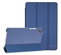ProCase Case for Galaxy Tab A9 8.7 Inch 2023 (SM-X110 / SM-X115) Three-Way Folding Protective Case, Ultra Thin Lightweight Stand Smart Cover with Translucent Back Case - Navy