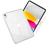 ProCase Clear Case for iPad 11th Generation(A16) 2025 11 Inch/ 10th 10.9 Inch 2022, Slim Light Transparent Anti-Yellow Back Cover for iPad 11/10 Gen 11" 10.9" -Glitterclear