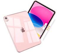 ProCase Clear Case for iPad 11th Generation(A16) 2025 11 Inch/ 10th 10.9 Inch 2022, Slim Light Transparent Anti-Yellow Back Cover for iPad 11/10 Gen 11" 10.9" -Clearpink