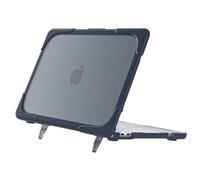 ProCase Compatible with MacBook Neo 13 inch Case 2026 Model A3404 A18 Pro, Heavy Duty Hard Shell Protective Case with Fold Kickstand -Indigo