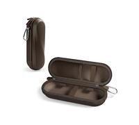 ProCase Electric Toothbrush Travel Case for Oral-B Pro/iO/Smart & Philips Sonicare, Universal Water-Resistant Hard Protective Storage Bag with Mesh Pocket for Accessories -L,Chocolate