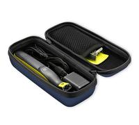 ProCase EVA Hard Case for Philips Norelco OneBlade Trimmer Shaver Case, Travel Storage Organizer Carrying Bag for Philips Norelco OneBlade, FFP, QP2520/90 QP2520/70, Father’s Day Gift -Navy