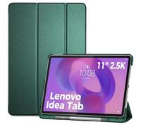 ProCase Folio Case for Lenovo Idea Tab 11" 2025/K11 Gen 2 with Pen Holder, Lenovo Idea Tab 11 Inch TB-336ZU/336FU Slim Stand Tri-Fold Hard Shell Protective Tablet Cover Translucent Back -Mgreen