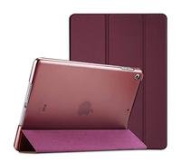 ProCase for iPad 10.2 Case iPad 9th Generation 2021/ iPad 8th Generation 2020/ iPad 7th Generation 2019 Case, iPad Cover 9th Generation Slim Hard Back Smart Cover for 10.2 iPad Case -Wine