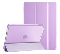 ProCase for iPad 9th/ 8th/ 7th Generation Case 10.2 Inch (2021/2020/2019 Release), 10.2 iPad Case 9th/ 8th/ 7th Gen Cover, Slim Smart Cover with Translucent Hard Shell Back -Violet