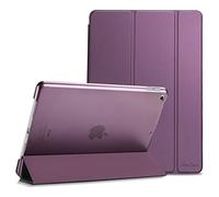 ProCase for iPad 9th/ 8th/ 7th Generation Case 10.2 Inch (Purple) | Slim Fit, Easy Snap On and Off, Translucent Back Logo Visible, Precise Cutouts, Auto Wake/Sleep, Tri-Fold Stand