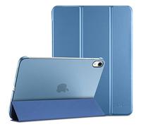 ProCase for iPad (A16) 11th Generation 11 Inch 2025/ iPad 10th Generation 10.9 Inch 2022 Case, Slim Smart Cover With Translucent Hard Shell Back, Supports Touch ID, Auto Wake/Sleep -Blue