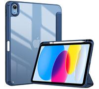 ProCase for iPad A16 11th/10th Generation Case with Pencil Holder, Navy