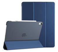 ProCase for iPad Air 13 Inch Case M3 2025/ M2 2024, Slim Smart Cover iPad 13 Air M3 M2 Case with Translucent Hard Shell Back, Support Touch ID, Auto Wake/Sleep -Navy