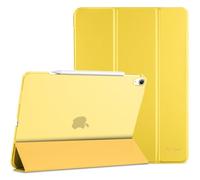 ProCase for iPad Air 13 Inch Case M4/M3/M2(2026/2025/2024), Slim Smart Cover iPad 13 Air M4 M3 M2 Case with Translucent Hard Shell Back, Supports Touch ID, Auto Wake/Sleep -Yellow