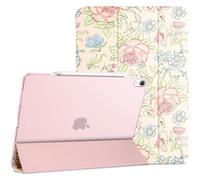 ProCase for iPad Air 13 Inch Case M4/M3/M2(2026/2025/2024), Slim Smart Cover iPad 13 Air M4 M3 M2 Case with Translucent Hard Shell Back, Supports Touch ID, Auto Wake/Sleep -Rose