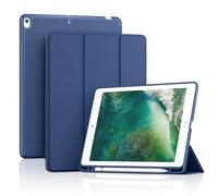 ProCase for iPad Air 3rd 10.5" 2019 / iPad Pro 10.5" 2017 Case, Smart Stand Cover with Pencil Holder Soft TPU Back for iPad 10.5 Inch -Navy