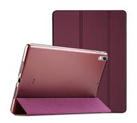 ProCase for iPad Air 3rd 10.5" 2019 / iPad Pro 10.5" 2017 Case, Ultra Slim Lightweight Cover with Translucent Back for iPad 10.5 Inch -Wine