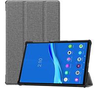 ProCase for Lenovo Tab M10 FHD Plus (2020 2nd Gen) / Lenovo Tab K10 (2021 Released) 10.3 Inch Case, Slim Smart Cover Folio Case -Lightgrey