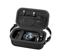 ProCase Hard 4K Digital Camera Case for VJIANGER, JGIPL, Duluvulu, Zostuic, Oiadek, Lecnippy, NIKICAM Camera Accessories, Protective Vlogging Travel Carrying Storage Bag with Shoulder Strap -Black