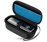 ProCase Hard Carrying Case for Anker Laptop/ 737 Power Bank, 25000mAh 165W Portable Charger Travel Storage Bag, Zippered Organizer Box for Cables Accessories with Mesh Pocket -Black