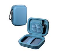 ProCase Hard Carrying Case for Crucial X10/ X9/ X10 Pro/ X9 Pro Portable SSD, USB 1TB 2TB 4TB 6TB 8TB Shockproof External Solid State Drive Travel Organizer, Small Cable Accessories Storage Bag -Blue