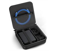 ProCase Hard Carrying Case for GL-BE3600 (Slate 7)/SFT1200 (Opal)/MT3000 (Beryl AX)/AXT1800/A1300 Glinet Travel Router, Portable Organizer Bag for WiFi Routers, Power Adapter and Accessories -Black