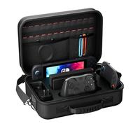 ProCase Hard Carrying Case for Nintendo Switch 2 2025, Large Storage Organizer with Shoulder Strap and 24 Game Card Slots, Portable Travel Bag Holder for Switch 2 Dock Console Joy-Con and Accessories