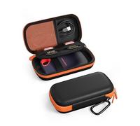 ProCase Hard Case for SanDisk Extreme Portable SSD (New/Old Model) -Orange | Fits SanDisk Extreme Pro Portable SSD, 500GB 1TB 2TB 4TB 8TB USB-C, EVA Shockproof Travel Case with 2 SD Card Slots