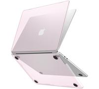 ProCase Hard Shell Case for MacBook Air 13 inch 2026 2025 2024 2023 2022, M5 A3449, M4 A3240, M3 A3113, M2 A2681, Laptop Cover for MacBook Air 13.6" -Pink