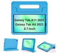 ProCase Kids Case for Galaxy Tab A11 (2025) / A9 (2023) 8.7 Inch, Shockproof Lightweight Kids Friendly Case with Convertible Handle Stand for Girls Boys Children Toddler Baby -Blue