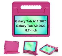 ProCase Kids Case for Galaxy Tab A11 (2025) / A9 (2023) 8.7 Inch, Shockproof Lightweight Kids Friendly Case with Convertible Handle Stand for Girls Boys Children Toddler Baby -Magenta