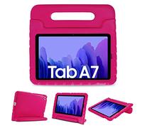 ProCase Kids Case for Galaxy Tab A7 10.4 Inch 2020 SM-T500 / T503 / T505 / T507, Lightweight Shockproof Protective Case Cover, with Handle Kickstand-Magenta